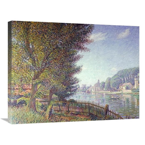 30 in. River Landscape Art Print - Paul Horninger