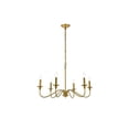 thumbnail image 1 of 30 in. Rohan Chandelier, Brass, 1 of 1