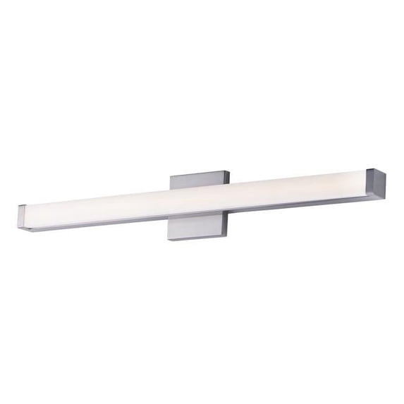 30 in. Signature LED Bath Vanity Wall Light, Satin Nickel