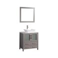 thumbnail image 1 of 30 in. Single Sink Bathroom Vanity Set, Gray, 1 of 1