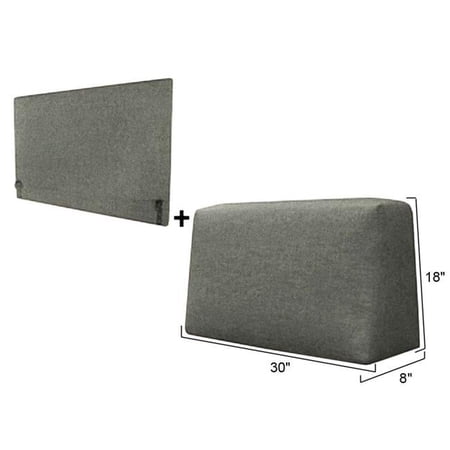 30 in. Sofa Back Pillow & Back Support Package - Deep Ocean