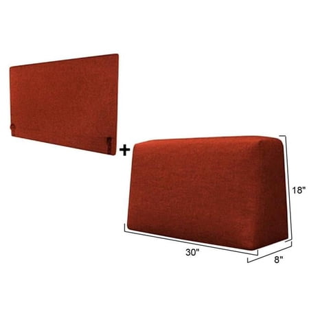 30 in. Sofa Back Pillow & Back Support Package - Deep Ocean