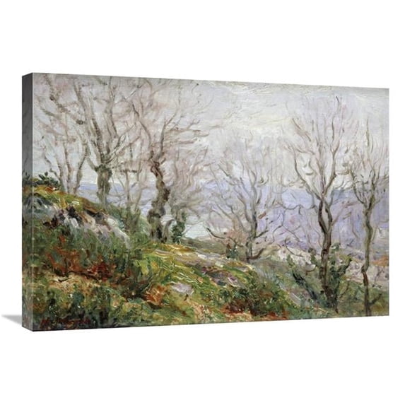 30 in. Sur La Montagne St. Givene Art Print - Henry Moret