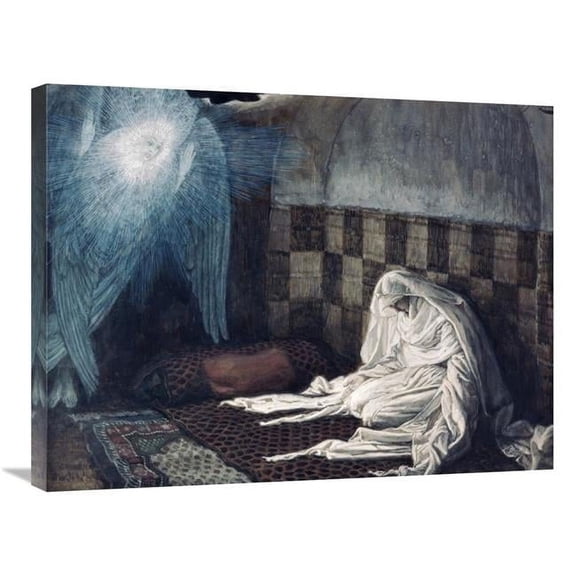 30 in. The Annunciation Art Print - James Tissot