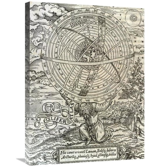 30 in. The Cosmographical Glasse Art Print - William Cuningham