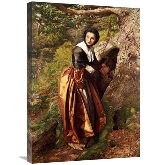 30 in. The Proscribed Royalist, 1651 Art Print - John Everett Millais