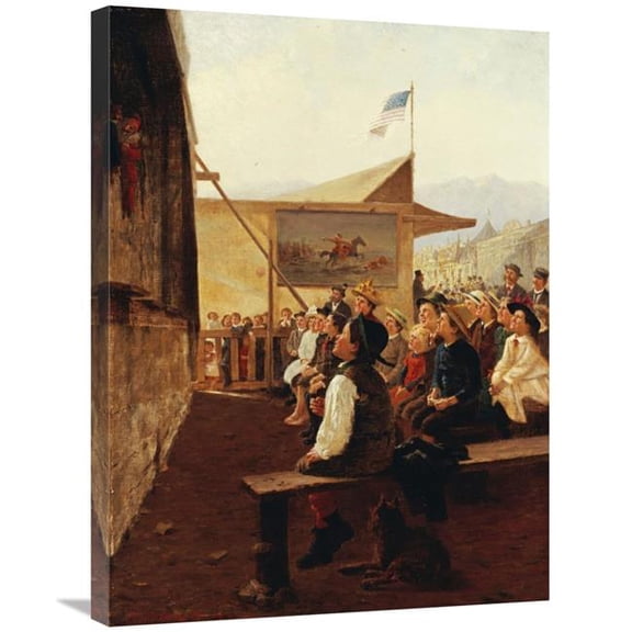 30 in. The Puppet Show Art Print - Theodore Kleehaas