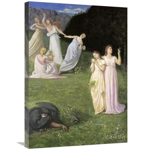 30 in. The Reaper Art Print - Pierre Puvis De Chavannes