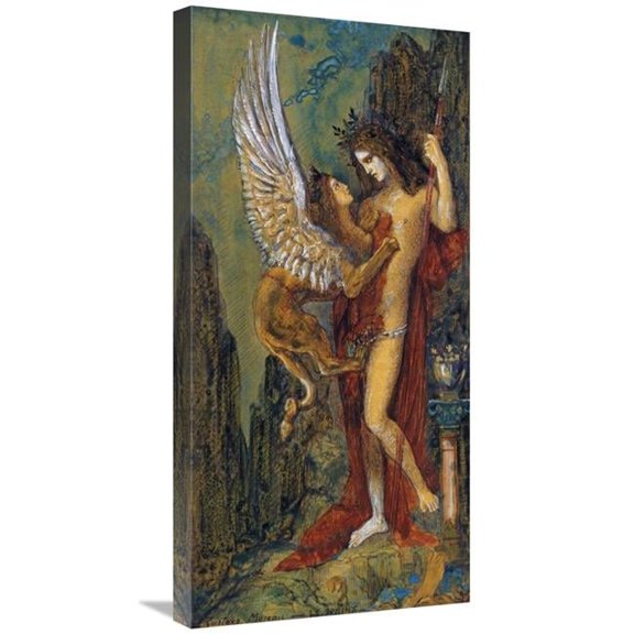 30 in. The Sphinx Art Print - Gustave Moreau