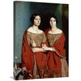 thumbnail image 1 of 30 in. The Two Sisters Art Print - Theodore Chasseriau, 1 of 1