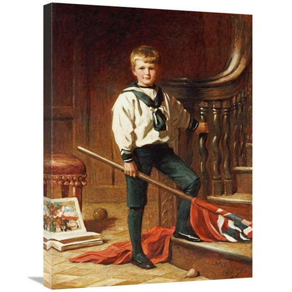 30 in. The Young Patriot Art Print - William Edwards Miller