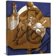 thumbnail image 1 of 30 in. Trasse, Verres Et Bouteille - Le Journal Art Print - Juan Gris, 1 of 1