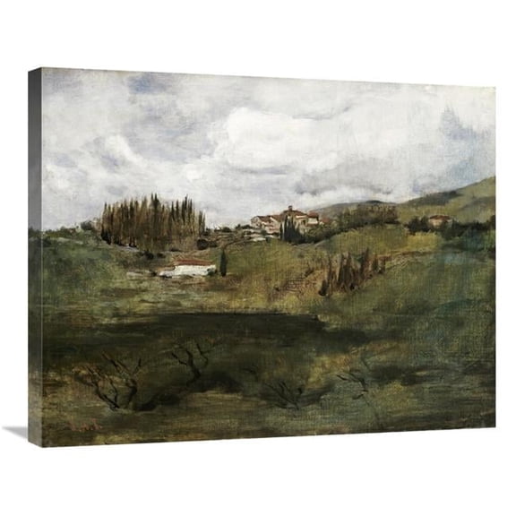 30 in. Tuscan Landscape Art Print - John Henry Twachtman