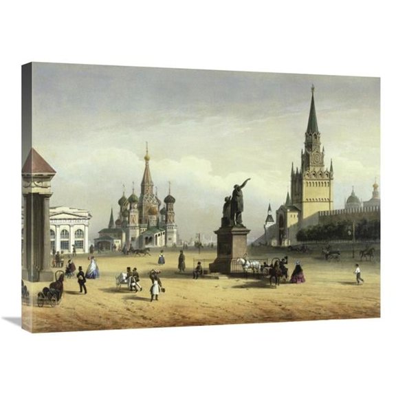 30 in. View of Red Square - From Moscow & the Suburbs Art Print - Joseph Charlemange