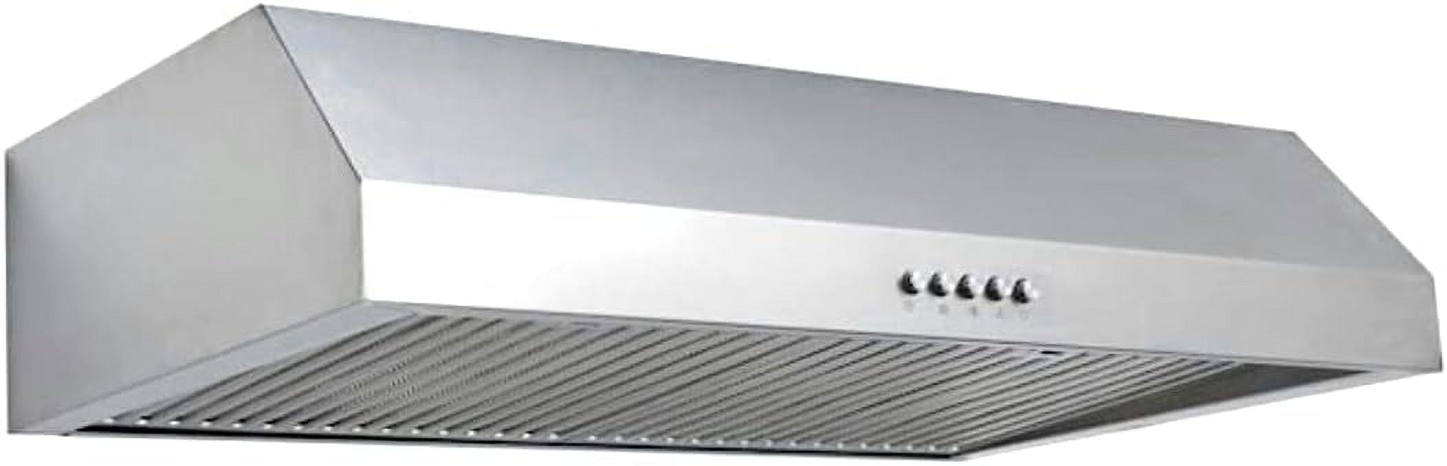30 in. W Under Cabinet Range Hood in Stainless Steel