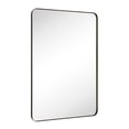 thumbnail image 1 of TEHOME Kengston Oil Rubbed Bronze Bathroom Mirror, 30x40 inches, Contemporary Rounded Rectangle, 1 of 8