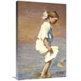 thumbnail image 1 of 30 in. Wading at the Shore Art Print - Edward Henry Potthast, 1 of 1