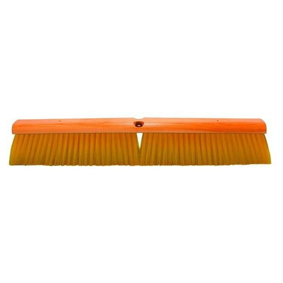 30 in. Yellow Plastic Floorbrush