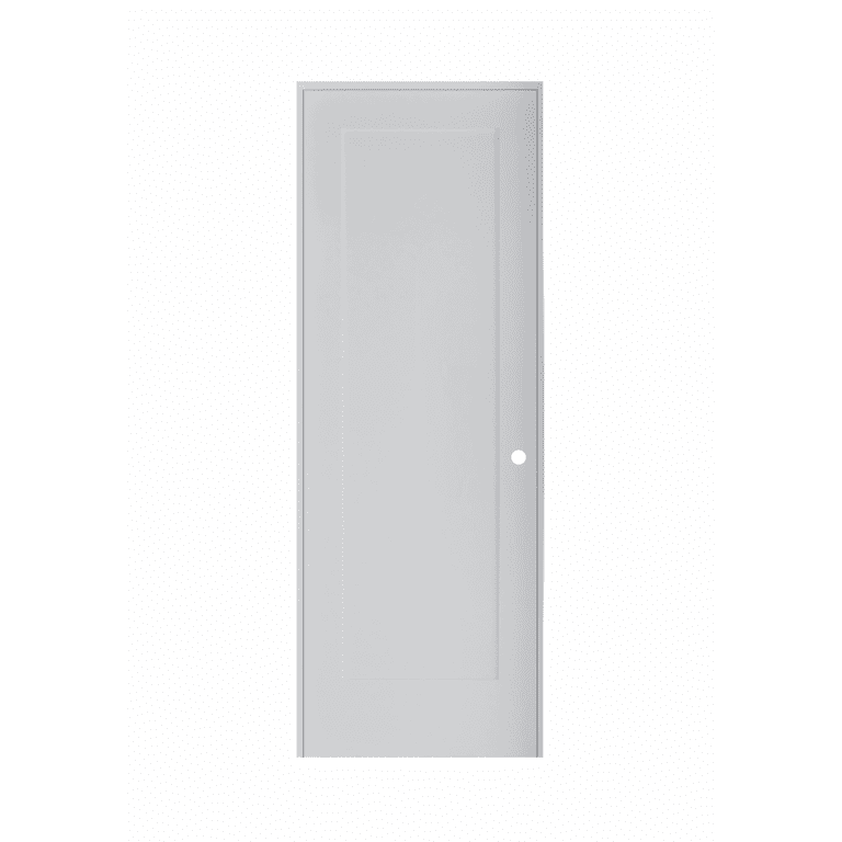 Reso 30x80 in. Right-Handed Solid Core White Primed Composite Pre
