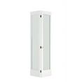 thumbnail image 1 of 30 in. x 80 in. x 1-3/8 in. Frosted Glass 1-Lite Shaker Primed Solid Wood Core Bi-Fold Door with Hardware Included, 1 of 3