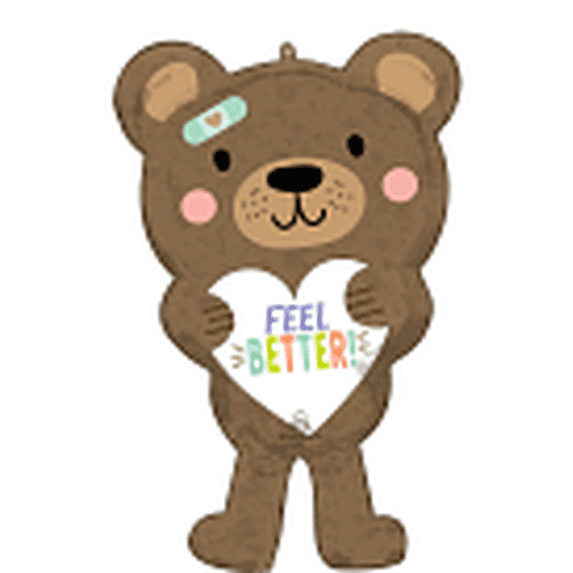 LRG SHP XL FEEL BETTER BEAR