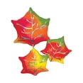 thumbnail image 1 of 30 inch Iridescent Leaves Anagram Foil Mylar Balloon - Party Supplies Decorations, 1 of 1