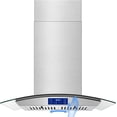 thumbnail image 1 of 30 inch Island Mount Range Hood 700CFM Stainless Steel Touch Control Kitchen Vent Hood Island Range Hood 30 Inch 700 CFM Gesture & Touch Control Ceiling Mount Stainless Steel Kitchen Vent Hood, Kitch, 1 of 10