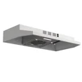 thumbnail image 1 of 30 inch Range Hood Under Cabinet, Stainless Steel Kitchen Vent Hood 280CFM, Built-in Kitchen Stove Hood w/Rocker Button Control, Ducted/Ductless Convertible Duct, 2 Speeds Fan, Bright LED Light, 1 of 7