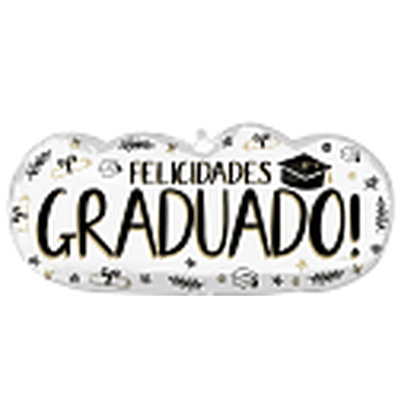LRG SHP SKETCHD FELICIDADES GRADUADO