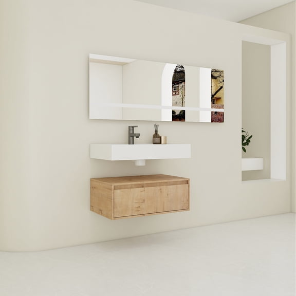 30-inch Wall-Mounted - Soft Close Drawer Storage - Bathroom - Bring Luxury and Ample Storage