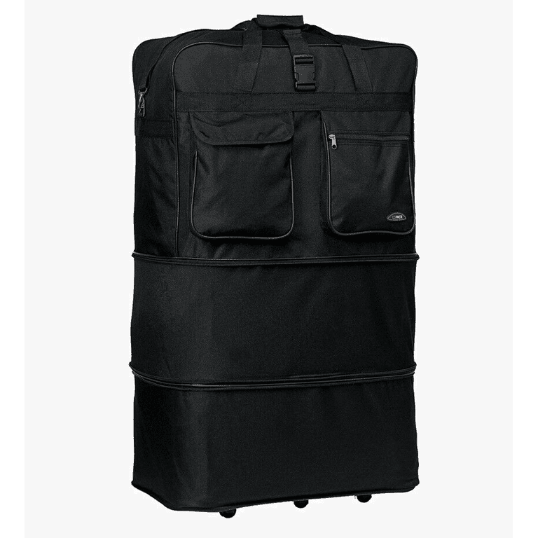 30 inch Wheeled Spinner Suitcase Luggage Expandable Rolling Duffel