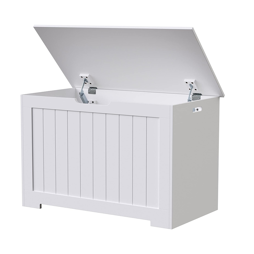 Storage Chest, 30 inches Chest Box Organizer with 2 Security Hinges ...