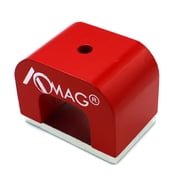 30 lb Horseshoe Magnet for Nails,Red Cast Alnico U Horseshoe Magnet,Super Strong Alnico Magnet