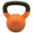 thumbnail image 1 of 30 lbs Vinyl Coated Kettlebell, Orange, 1 of 1