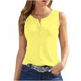 thumbnail image 1 of Up to 30% off! Kmdttou Women's 2025 Summer Solid Color Round Sports Tops For Outer Wear Bottoming Slim Short Tops Fashion Layering Slim Trendy Cool Tops, 1 of 5