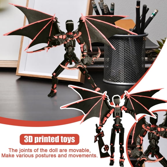 30% off!T13 Action Figure, Titan 13 3D Printed Action Figure, Lucky 13 Action Figure, 13 Action Figure Dummy 13 Action Figure，E
