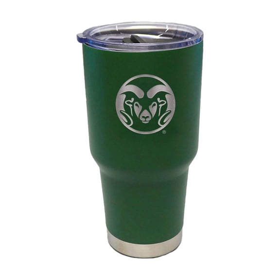 NCAA Colorado State Rams 30 ounce Stainless Steel Tumbler in Team Color with Team Logo