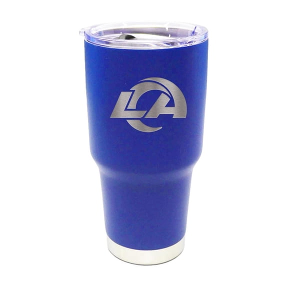 NFL Los Angeles Rams 30 ounce Stainless Steel Tumbler in Team Color with Team Logo