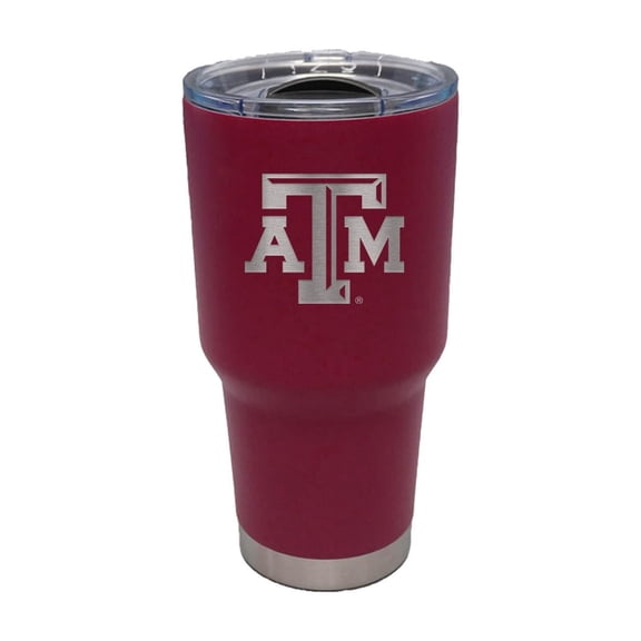NCAA Texas A&M Aggies 30 ounce Stainless Steel Tumbler in Team Color with Team Logo