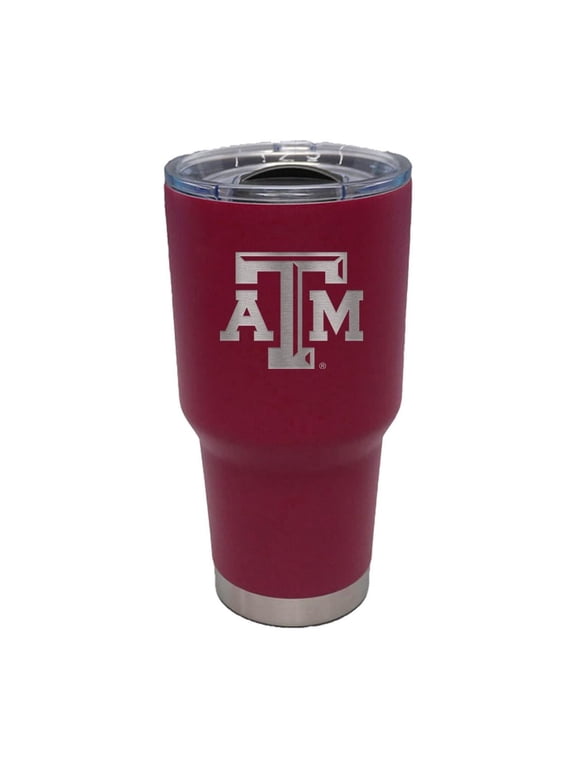 NCAA Texas A&M Aggies 30 ounce Stainless Steel Tumbler in Team Color with Team Logo