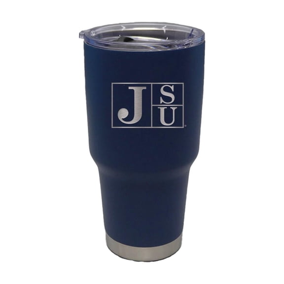 NCAA Jackson State Tigers 30 ounce Stainless Steel Tumbler in Team Color with Team Logo