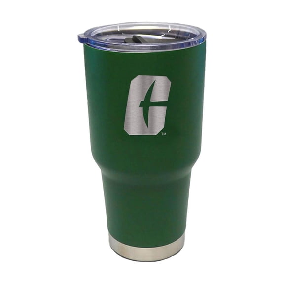 NCAA Charlotte 49ers 30 ounce Stainless Steel Tumbler in Team Color with Team Logo
