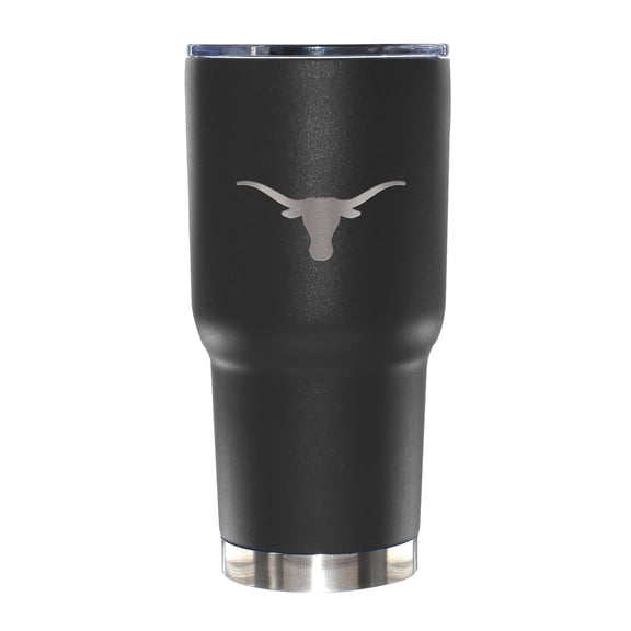 NCAA Texas Longhorns 30 ounce Stainless Steel Tumbler in Alternate Team Color with Team Logo