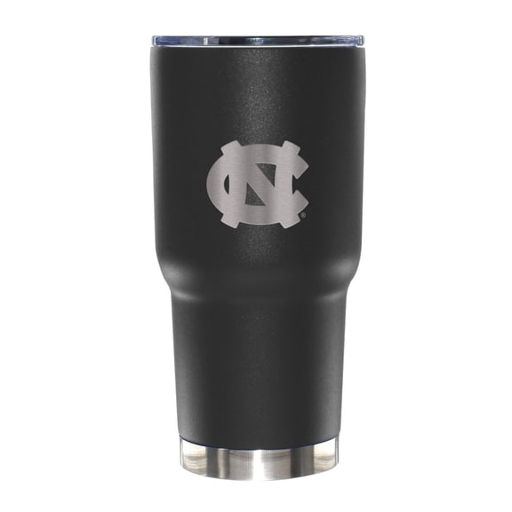 NCAA North Carolina TarHeels 30 ounce Stainless Steel Tumbler in Alternate Team Color with Team Logo