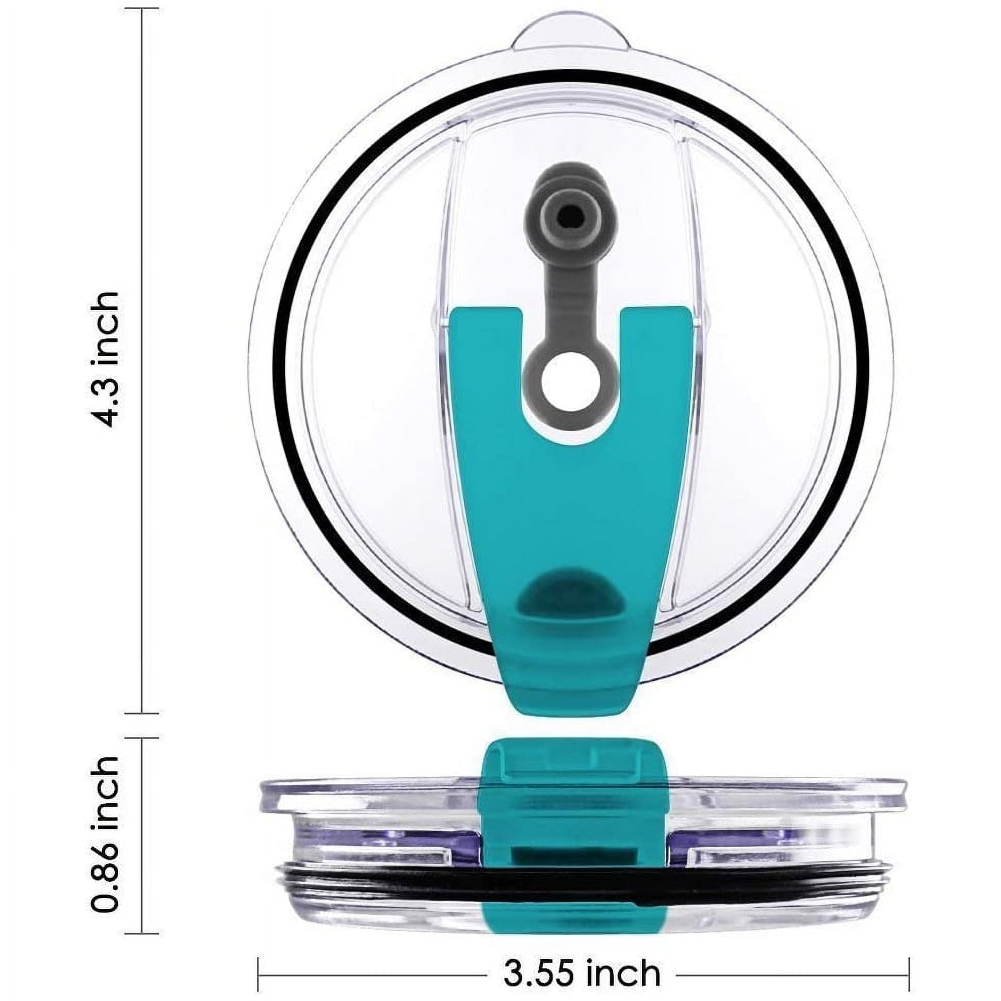 30 oz 20 oz Insulated Tumbler Lid Splash Proof Lid Press-In Replacement Lids for YETI Rambler, Ozark Trail, Old Style Rtic and More Tumbler Cup Travel Mugs (30 oz, F)