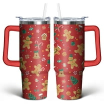 30 oz Christmas Tumbler with Handle