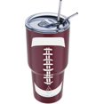30 oz Football Stainless Steel Vacuum Insulated Tumbler with Lid