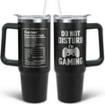 thumbnail image 1 of 30 oz Gaming Tumbler With Handle and Straw, 30oz Insulated Stainless Gaming Tumbler Coffee Travel Mugs Cup Water Bottle Game Lovers Gifts for Men Boys, 1 of 6