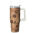thumbnail image 1 of 30 oz Halloween Skull Spider Tumbler Insulated Stainless Tumbler, Gothic Witch Coffee Cup Water Bottle, Holiday Gift Mug, 1 of 5