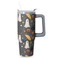 thumbnail image 1 of 30 oz Halloween Spider Witch Tumbler Insulated Stainless Tumbler, Cute Pumpkin Coffee Cup Water Bottle, Spooky Holiday Gift, 1 of 5